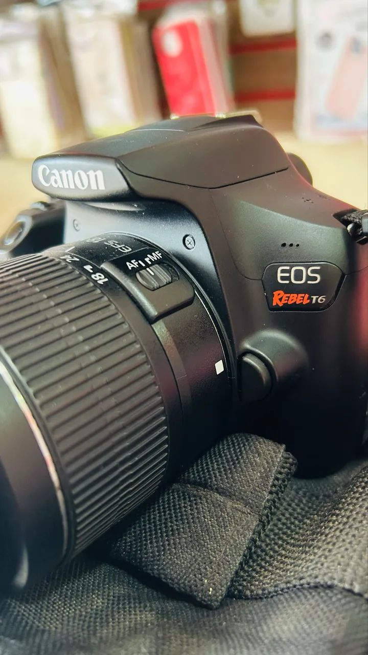 Câmera Rebel T6  - Foto 4