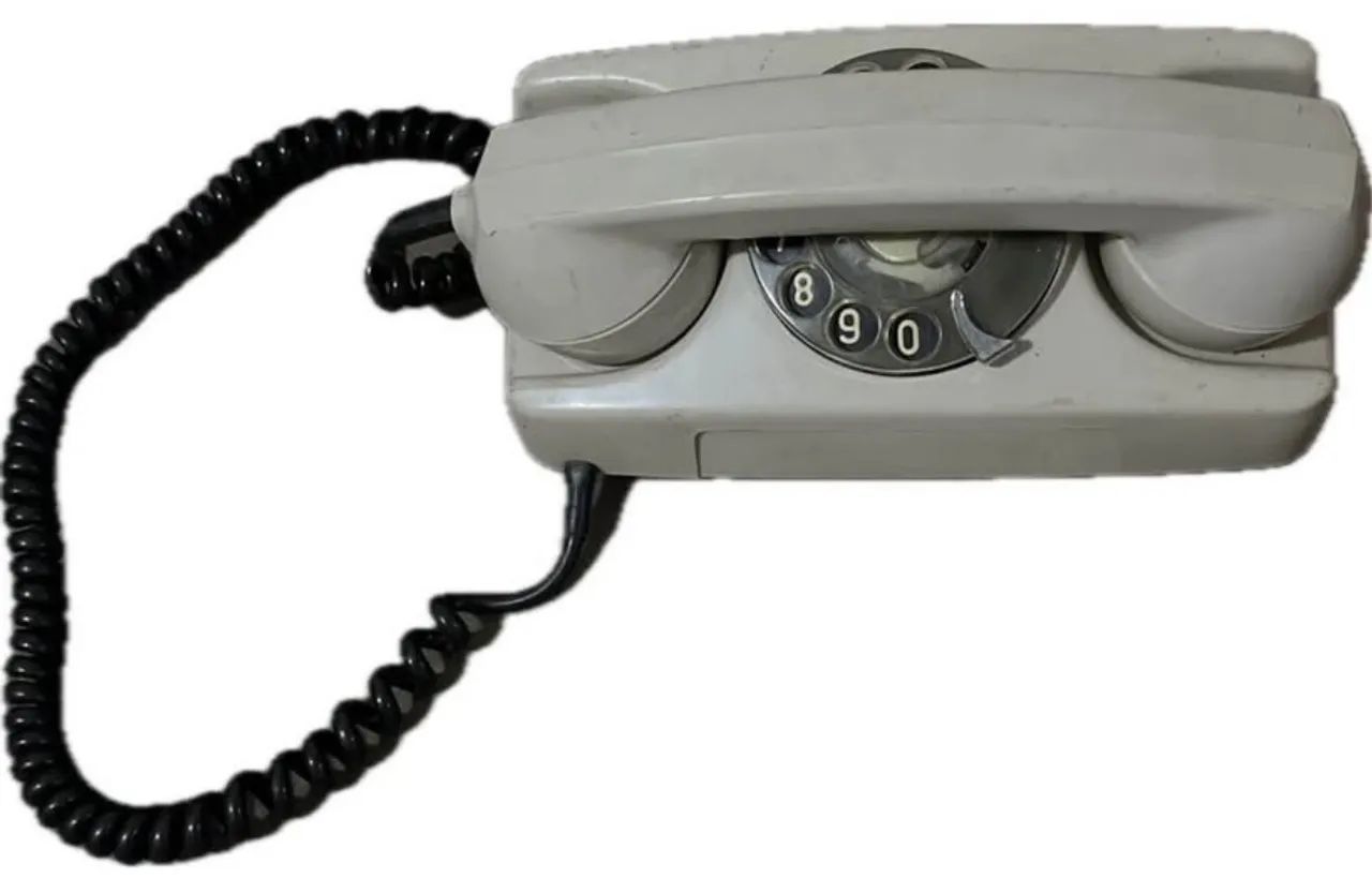 Telefone Antigo Disco Tijolinho Telebras
