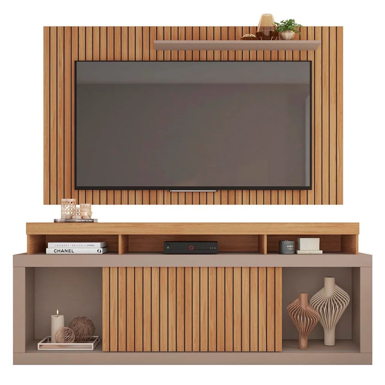 Rack com Painel para TV até 65 Polegadas Life Caemmun - Foto 2
