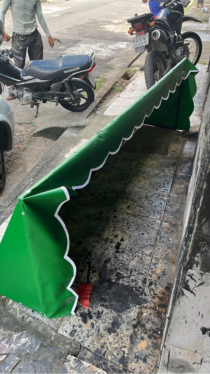 Toldo Verde para Área Externa de Casa  - Foto 4