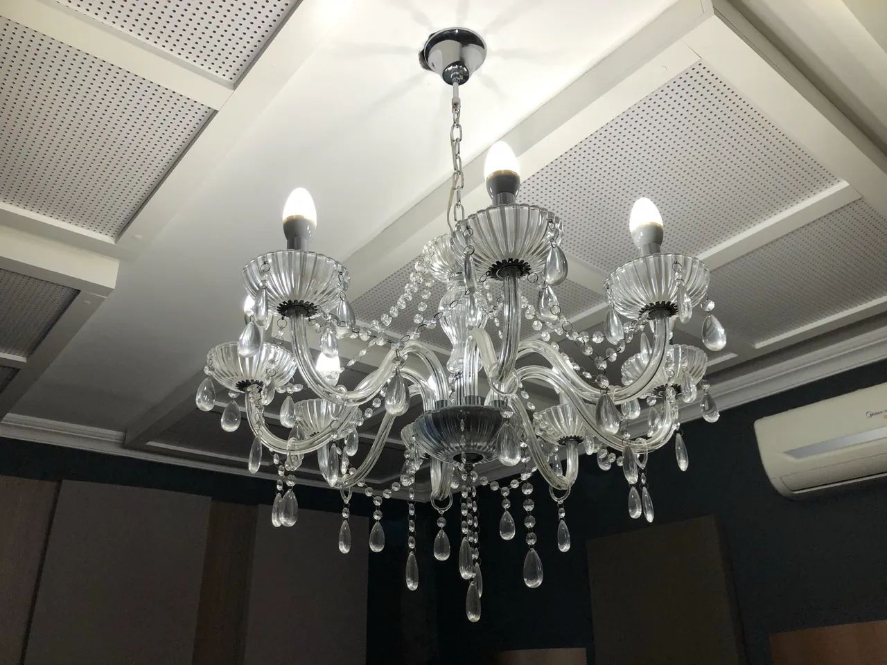 Lustre Cristal 8 braços  - Foto 4