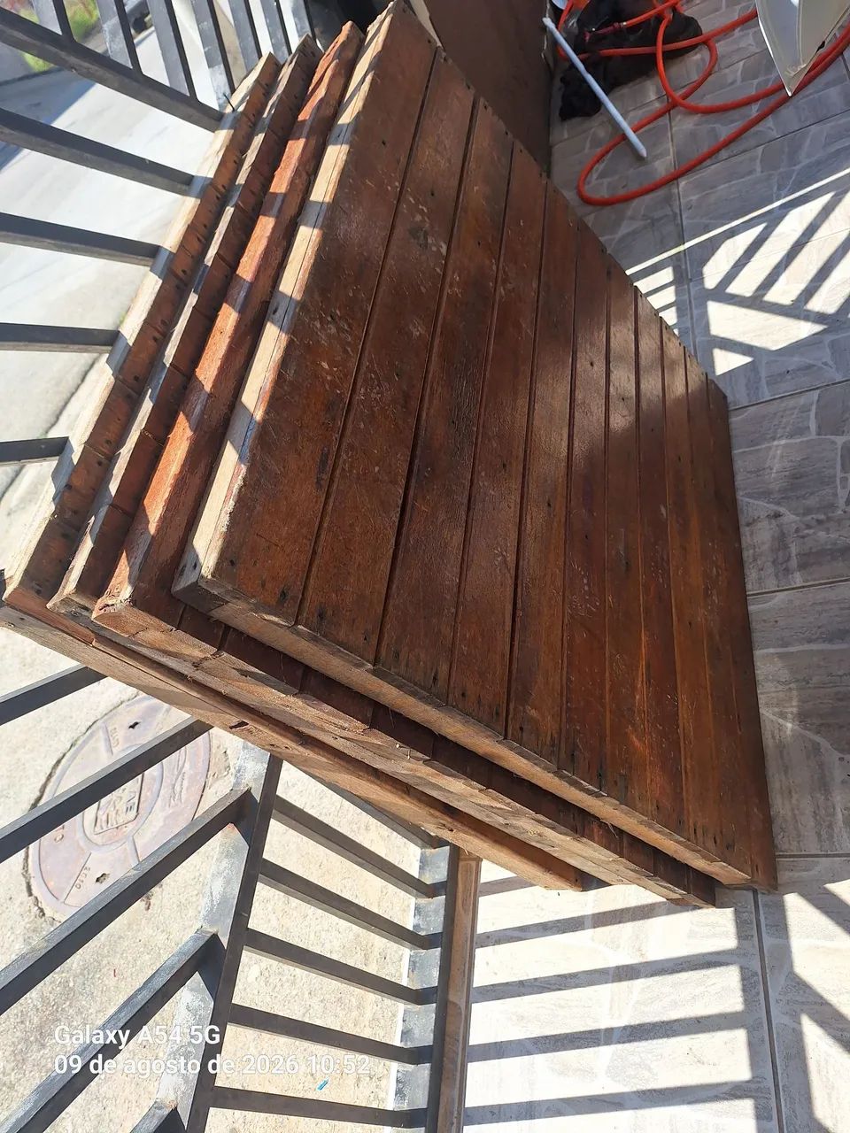 Deck de madeira 