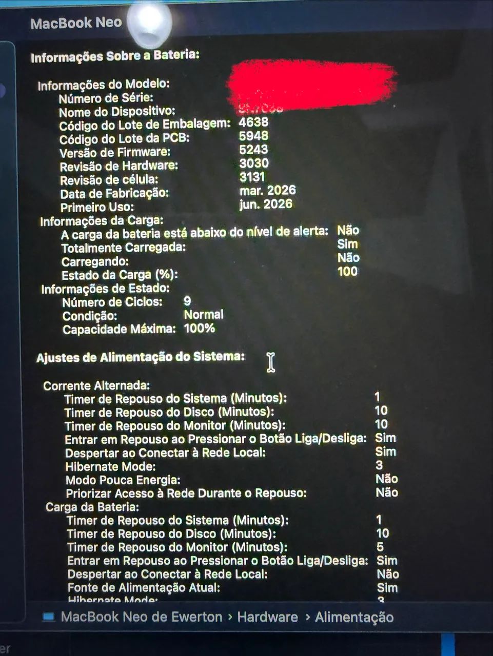 MacBook Neo 512gb Azul - Foto 4