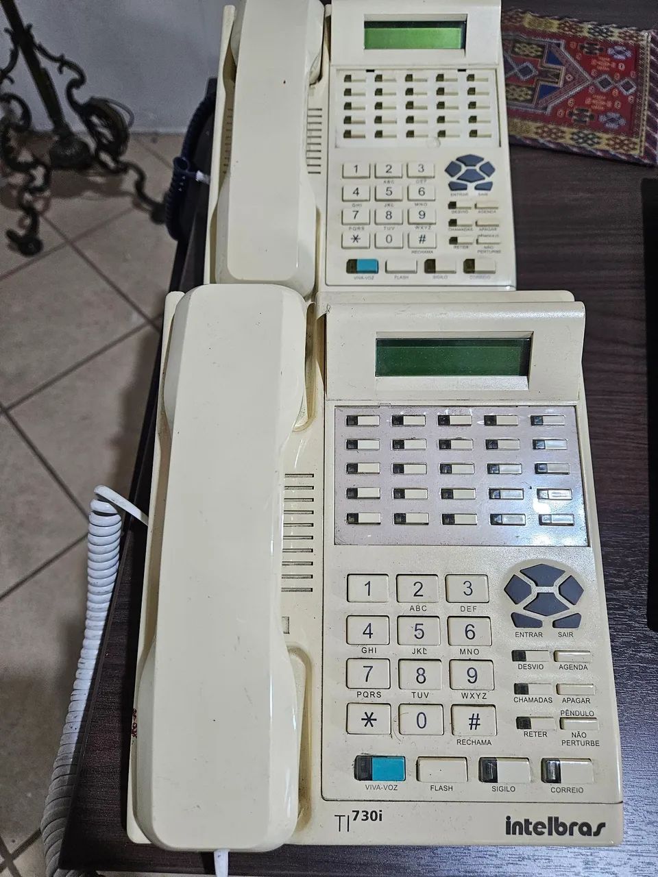 Telefone TI 730i Intelbras Barato funcionando perfeitamente 