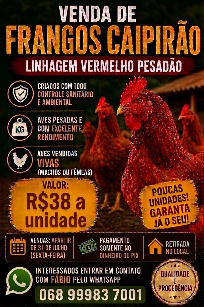 Frango Caipirão!