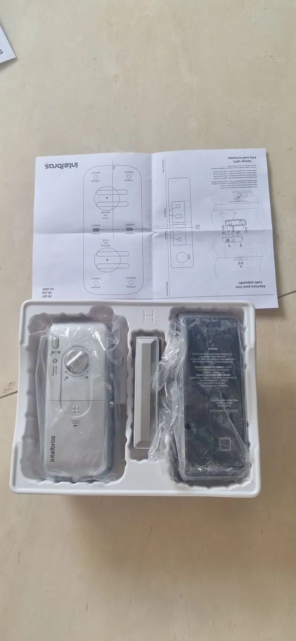 Fechadura eletrônica Intelbras 