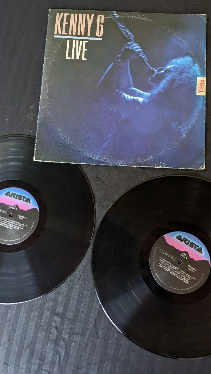 Vinil Kenny G Live Duplo - Foto 3