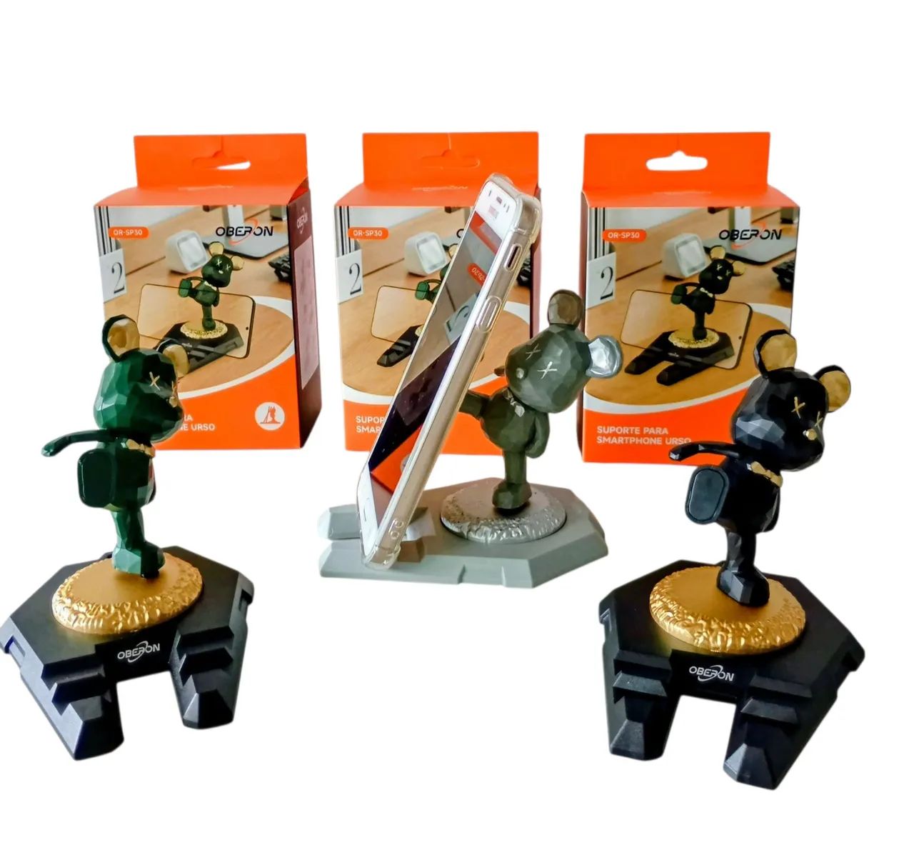 Kit Atacado 5 Suporte de mesa para celular