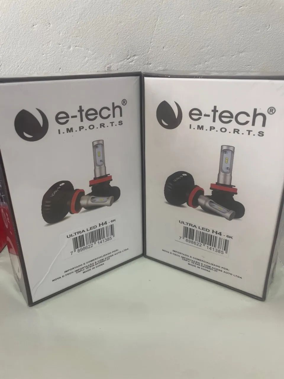 Lâmpada ultra led H4 6000k. e-tech