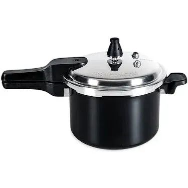 PANELA PRESSAO BRINOX 5,4L C/ INDUCAO CERAMIC LIFE SUPER PRETA PTF  COD: 4954102   - Foto 2