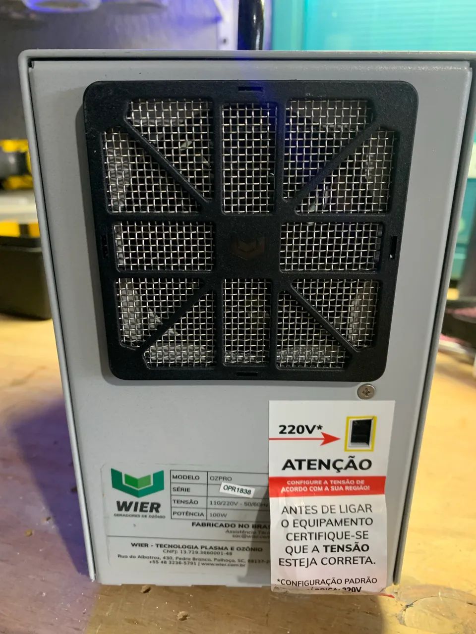 Gerador de ozônio OZ PRÓ - WIER - Foto 4