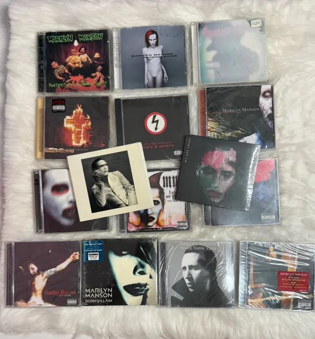 Coleção de álbuns do Marilyn Manson - Foto 2