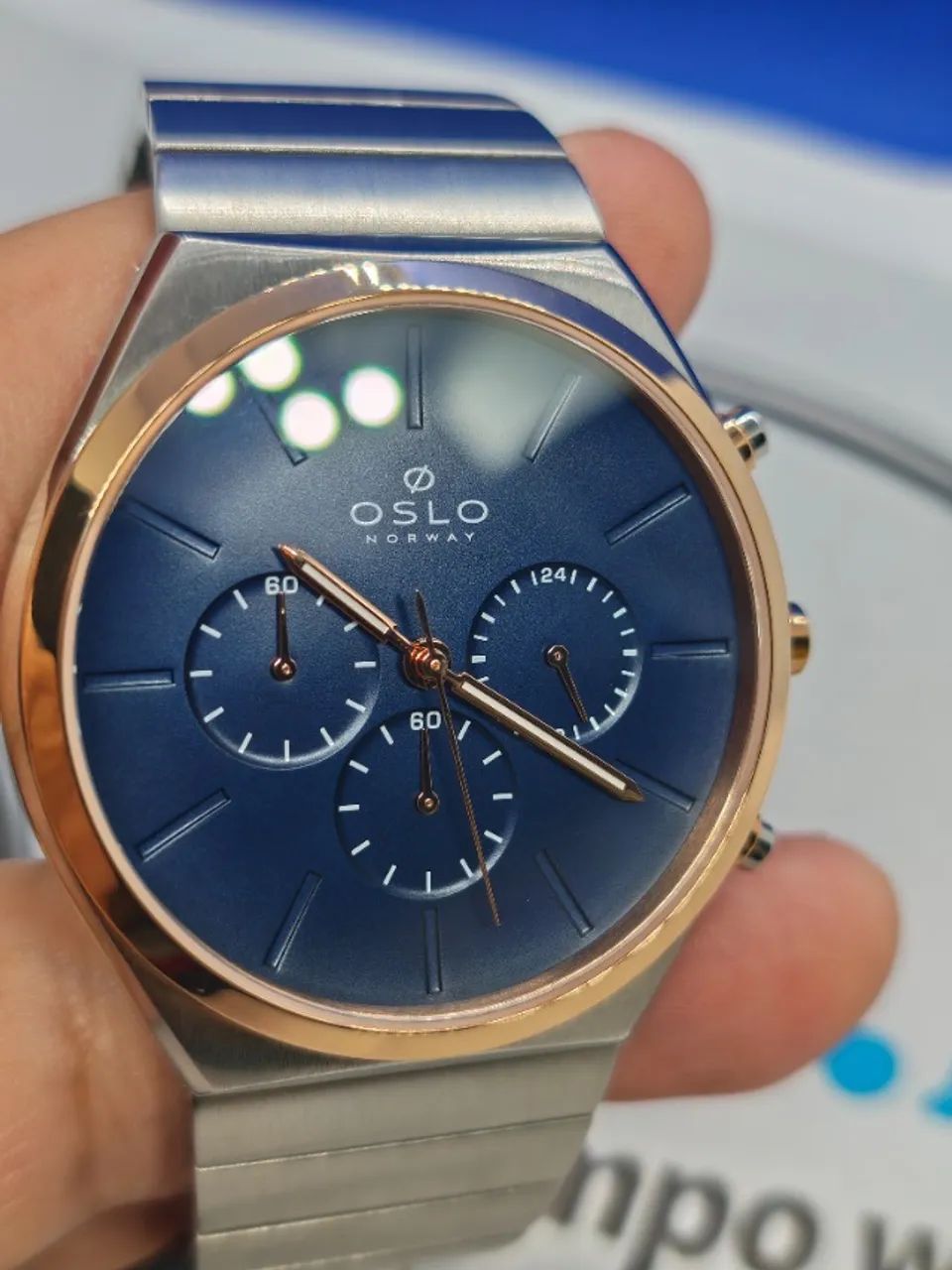 RELOGIO OSLO SLIM CRONOGRAFO - Foto 5