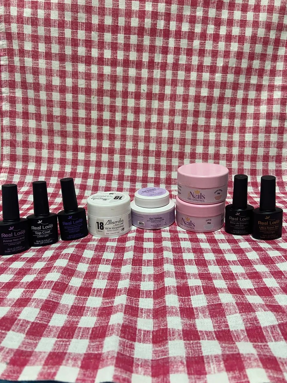 Kit Géis para Alongamento + Preparadores Real Love