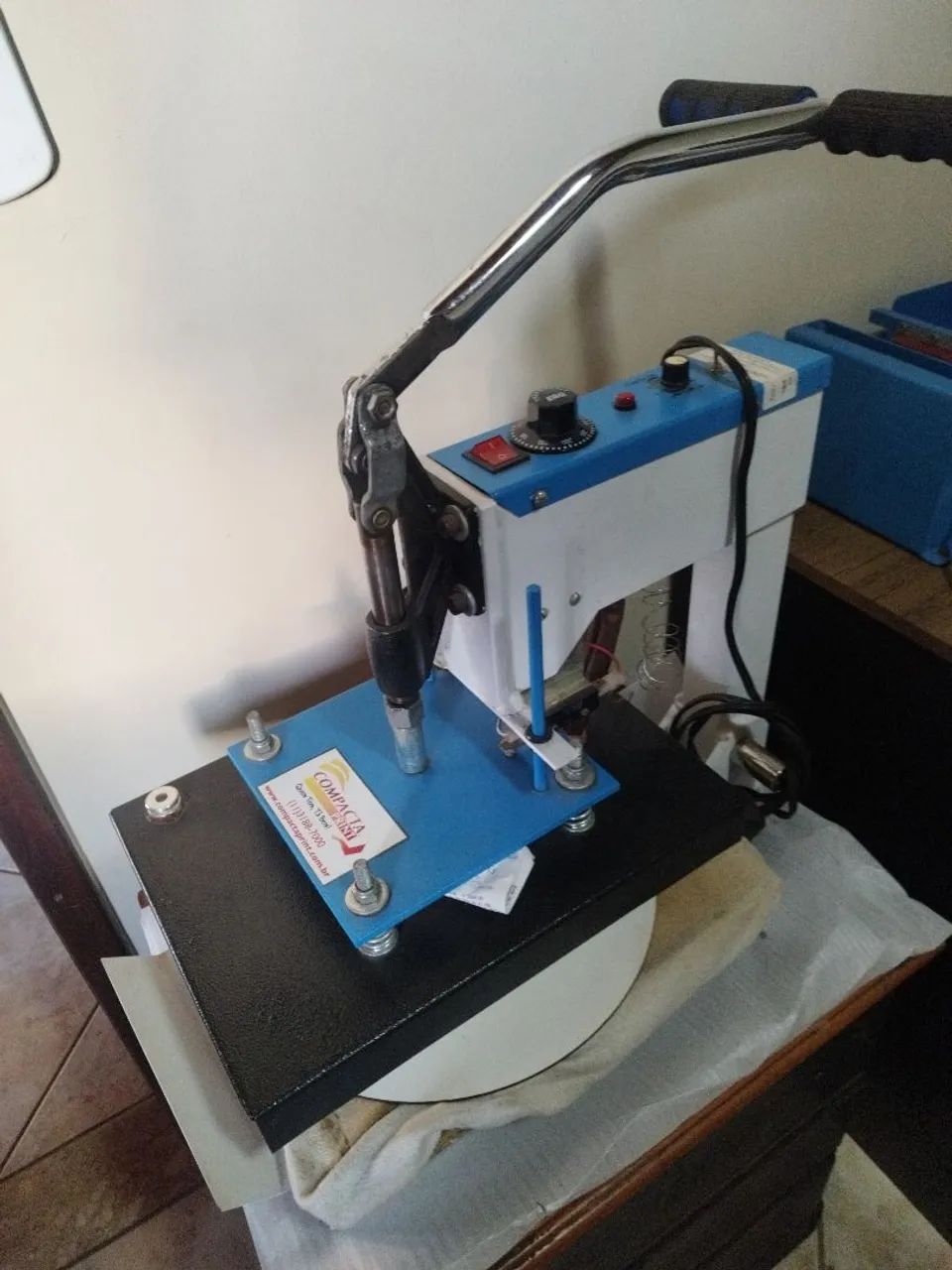 Prensa Térmica Sublimação de Camiseta - Compacta Print 