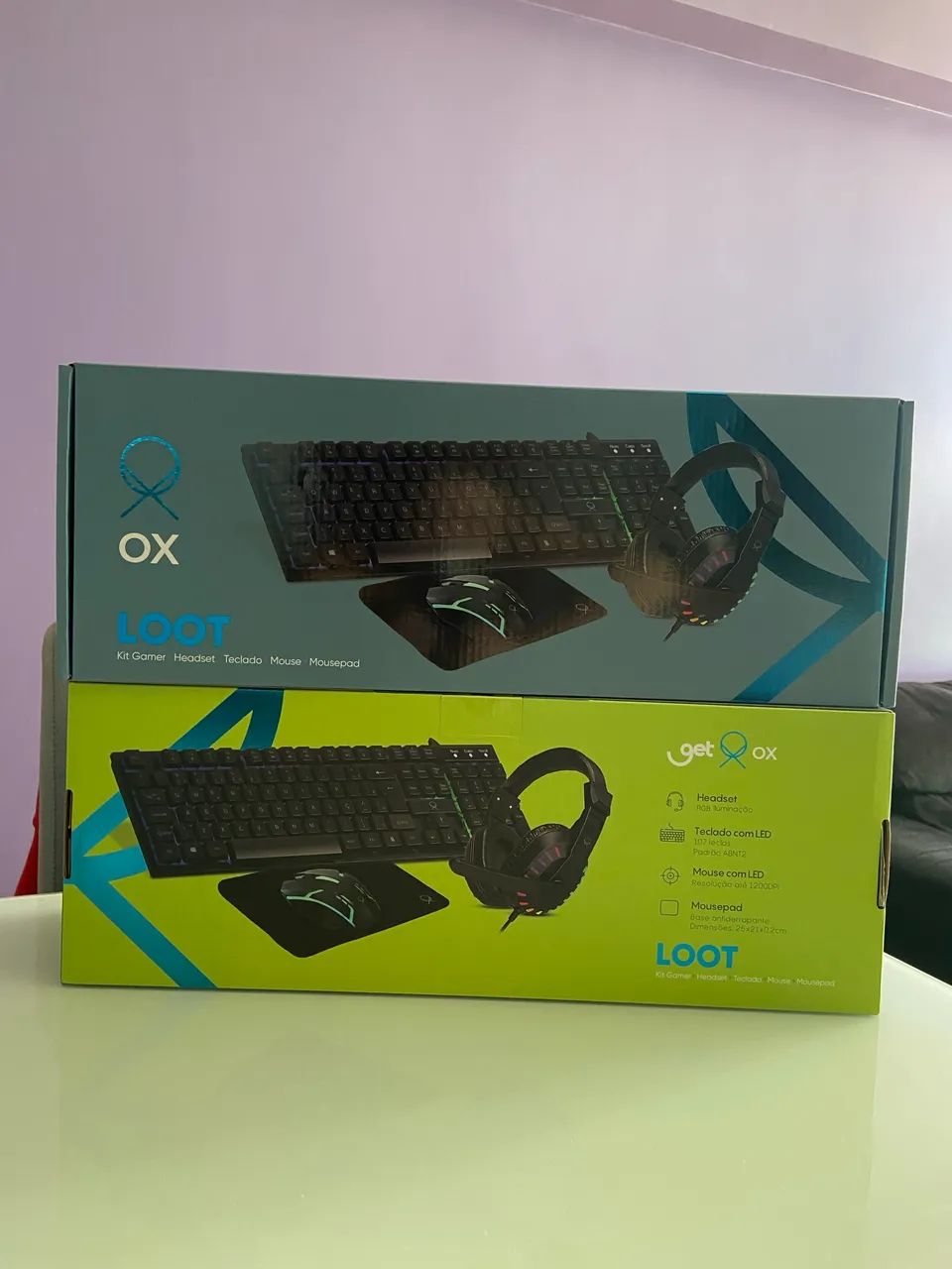 Kit gamer completo 