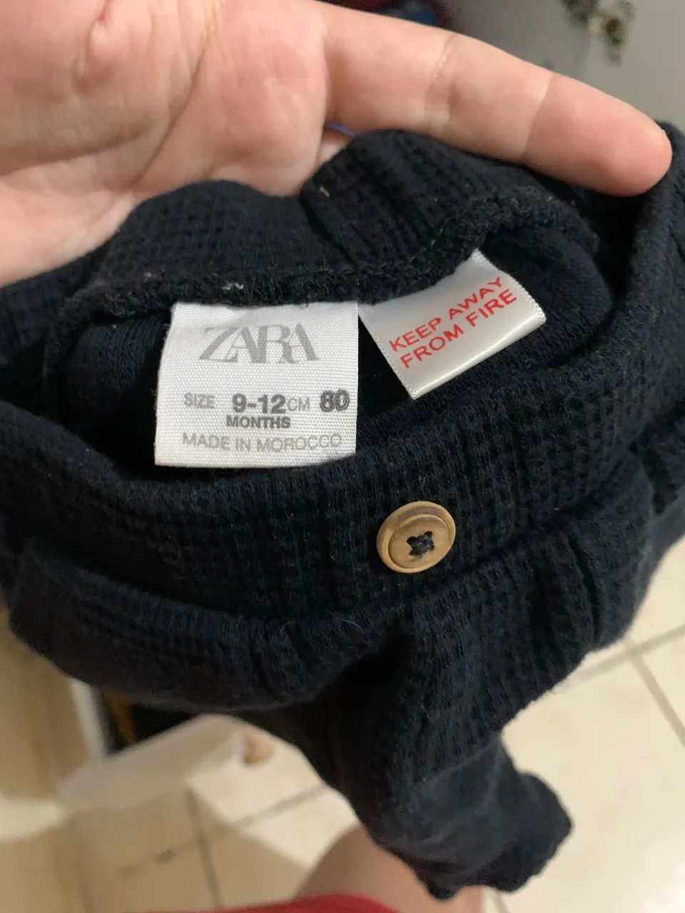 Calça Zara 9-12meses - Foto 2