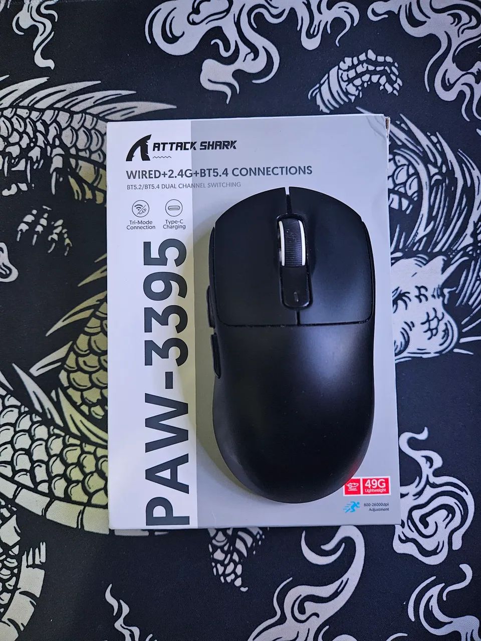 Mouse Gamer attack shark X3 