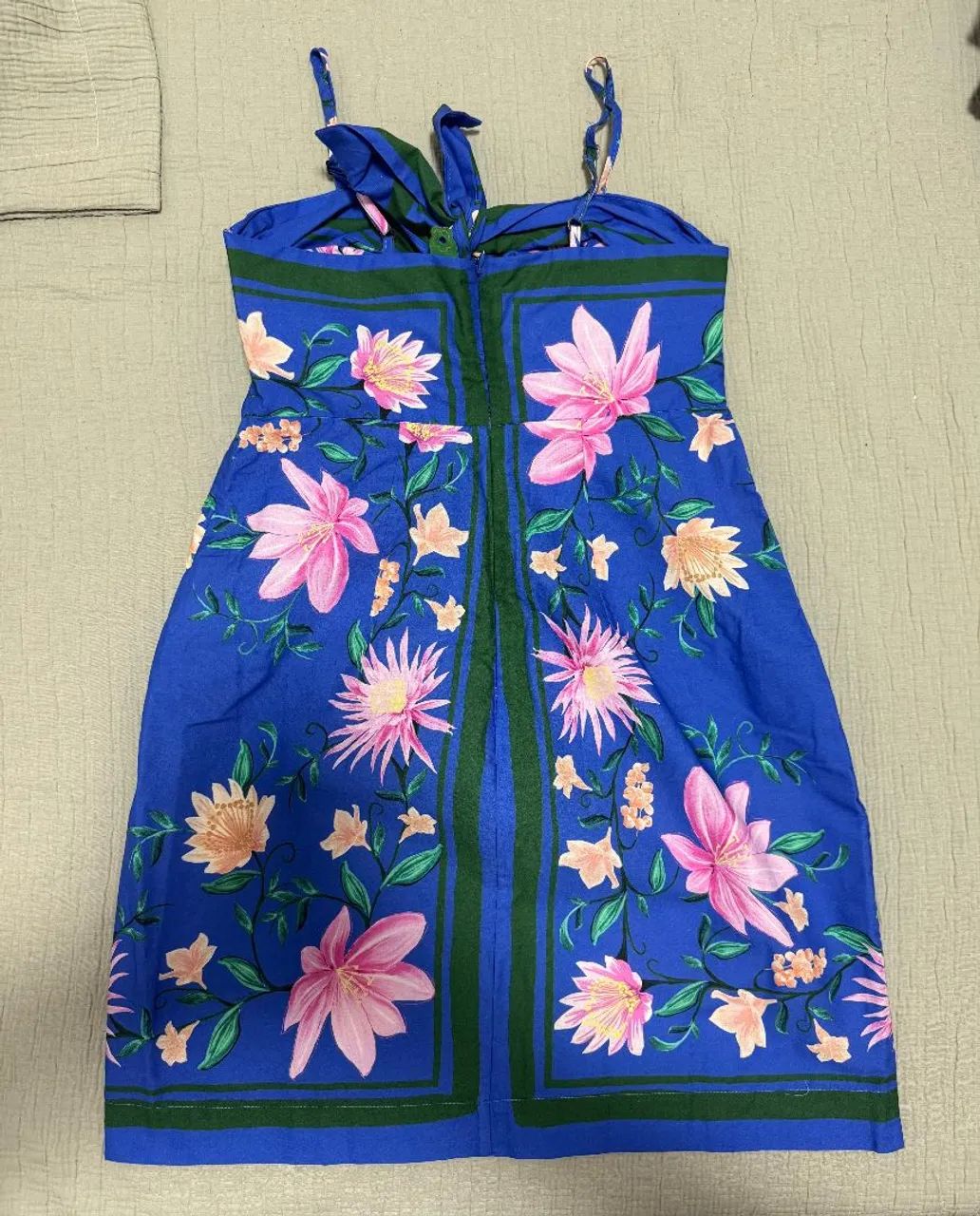 Vestido Farm Curto lenço  - Foto 3