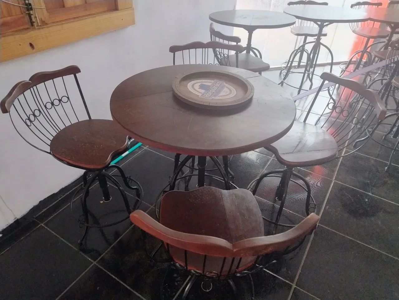 Conjunto de mesa bistrô 