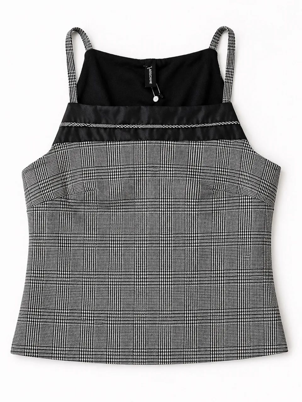 Blusa de Alça Xadrez - Betelgeuse