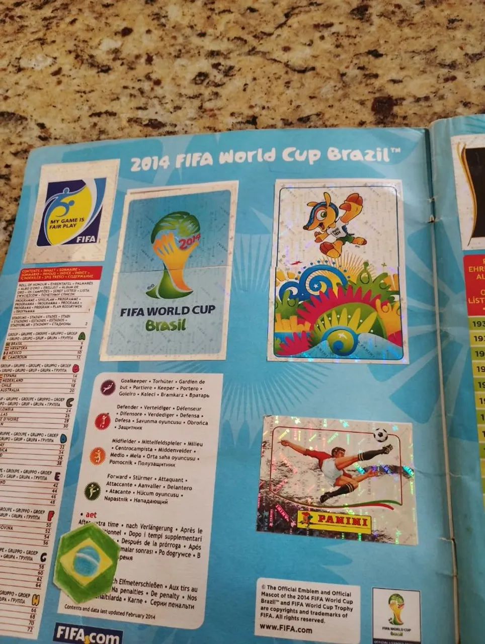 ÁLBUM COPA DO MUNDO 2014-PANINI OFICIAL - Foto 3