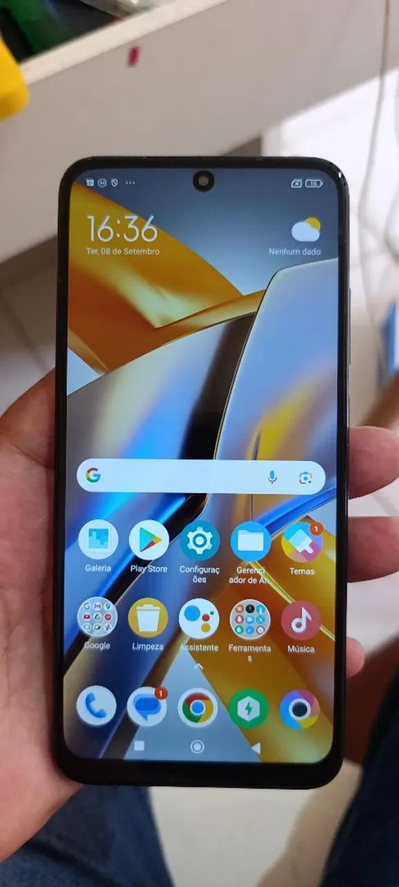 poco m5s 256 gigas todos com tela original ainda  - Foto 2
