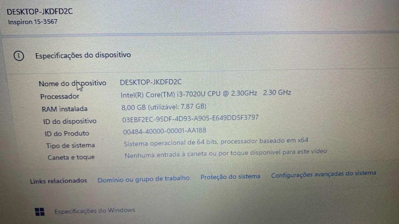 Notebook Dell i3 c/ SSD - Foto 5