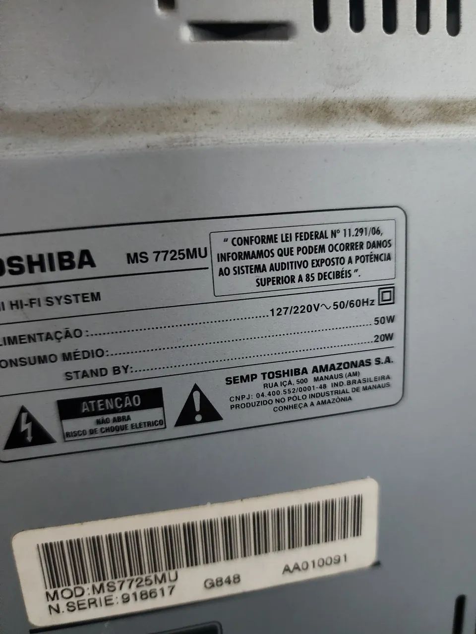 Mini system Toshiba - Foto 4