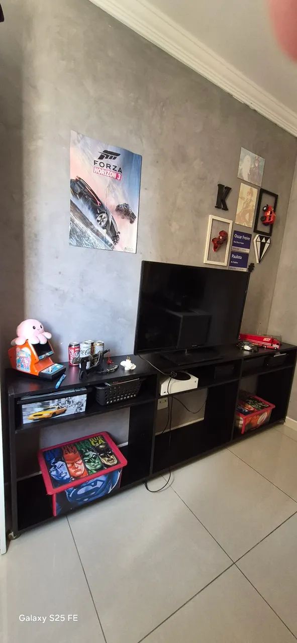 Rack para TV - quarto 