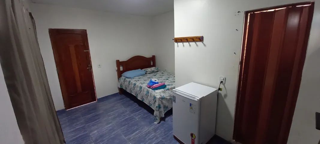 Aluguel de quartos na diaria com banheiro interno, cama de casal, central de ar , frigobar - Foto 2