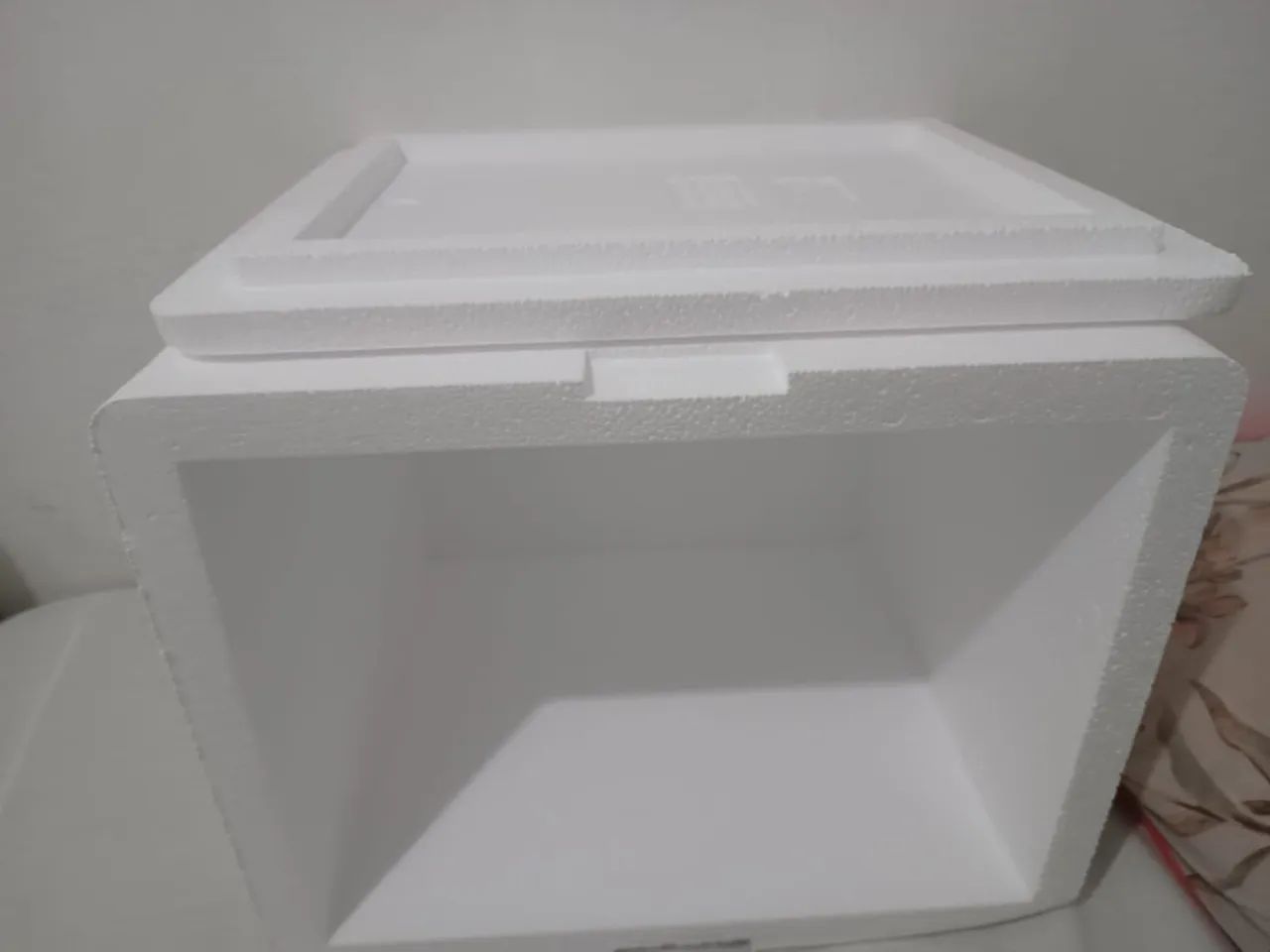 Caixa de isopor para delivery 