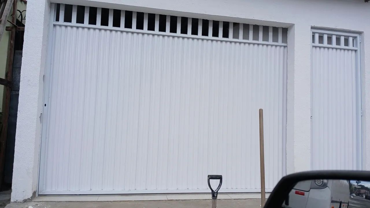 PORTÕES PORTAS JANELAS EM ALUMÍNIO FOSCO BRANCO PRETO FABRICAMOS SOBRE MEDIDAS  - Foto 2