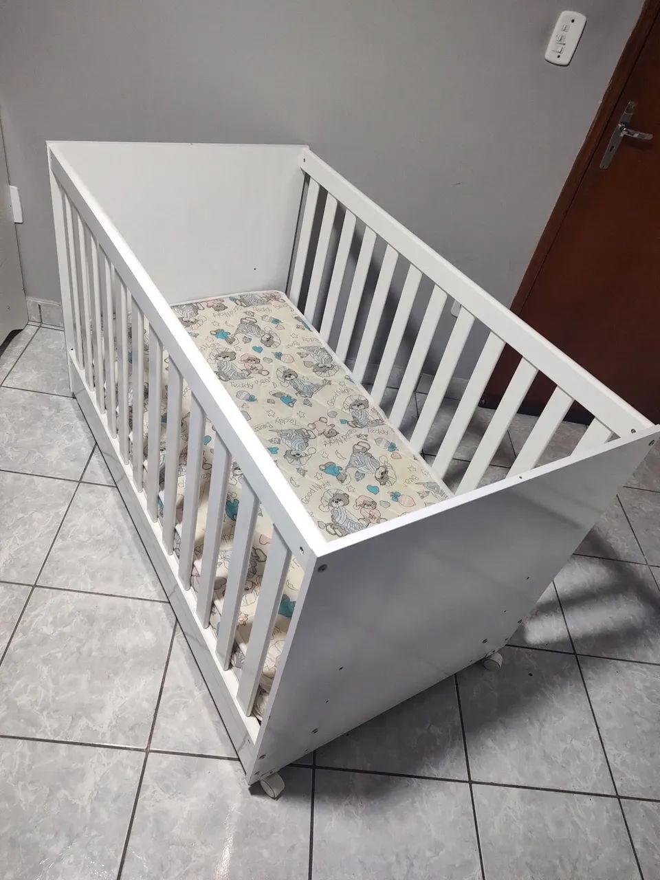 Berço infantil de rodinhas. - Foto 5