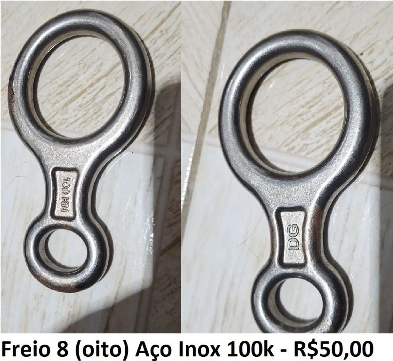 Acessórios para rapel
