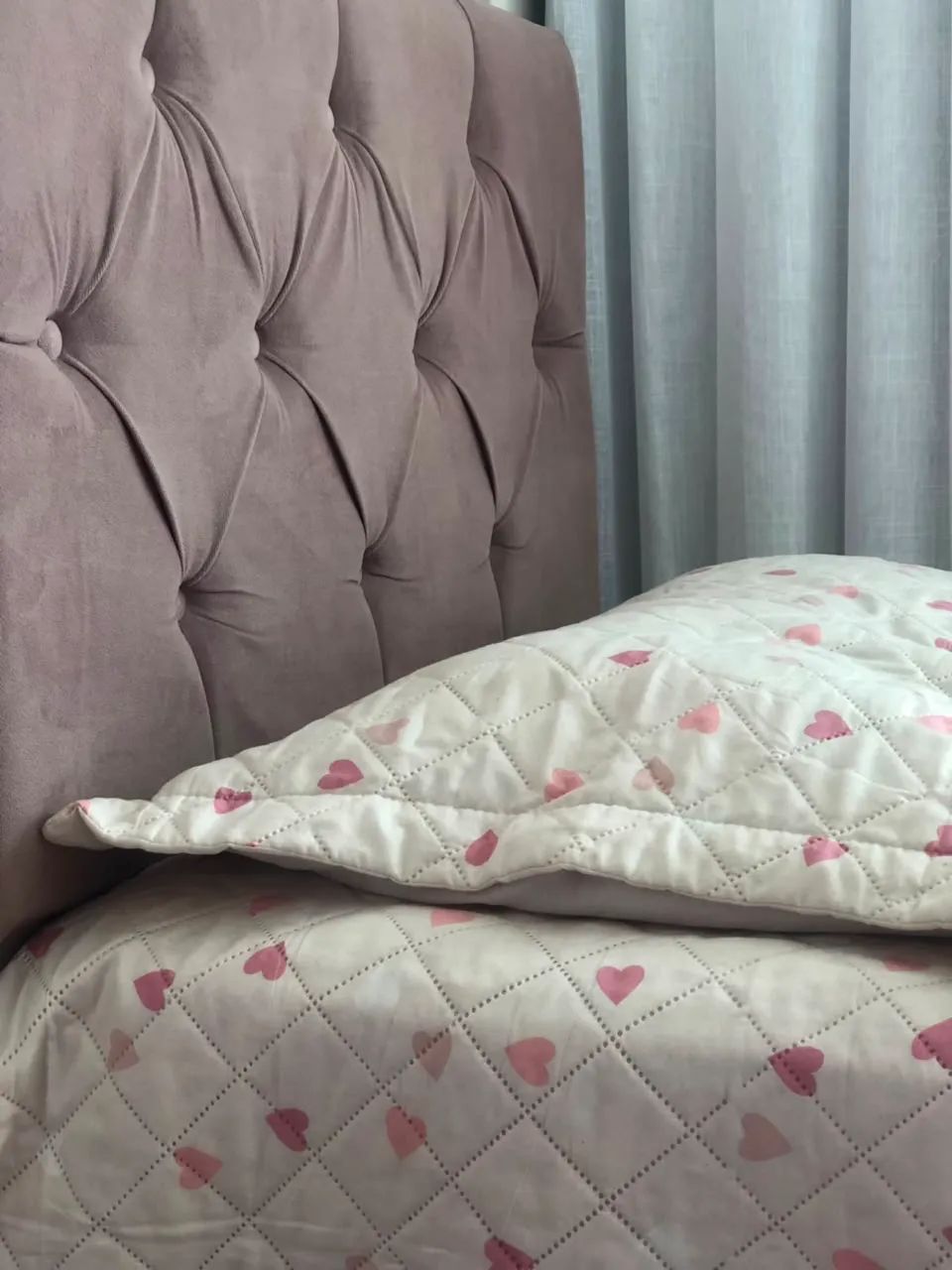 Cabeceiras de veludo para cama  - Foto 3