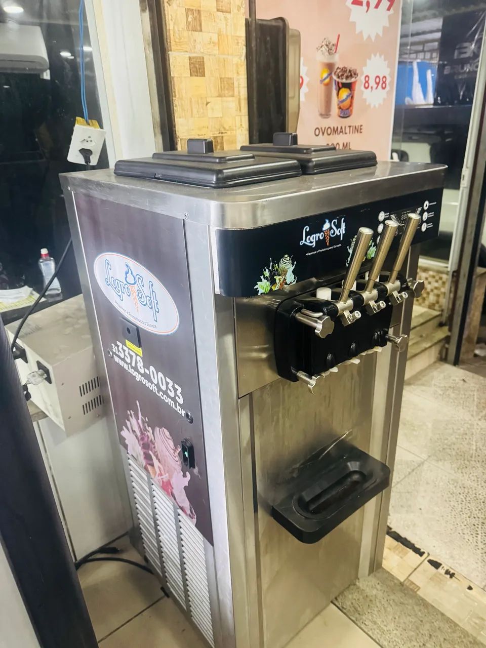 Máquina de sorvete expresso 
