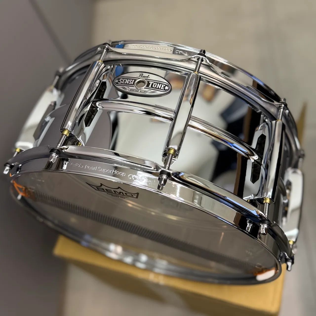 Caixa Pearl Sensitone Heritage Alloy 14x6,5? - Instrumentos