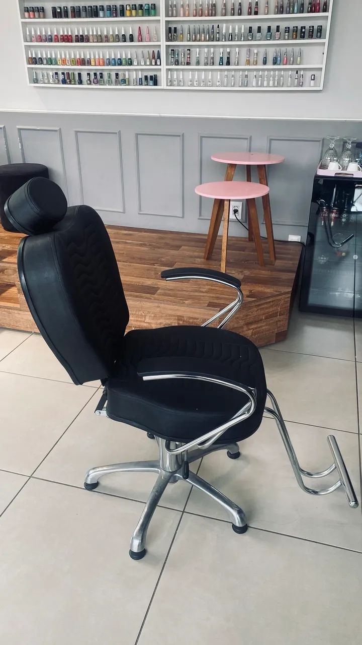 Poltrona para salão de beleza / barbearia 