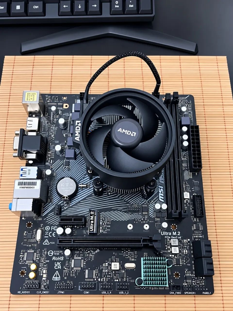 Kit ryzen - Ryzen 5 5500 + A520M HVS - Foto 2