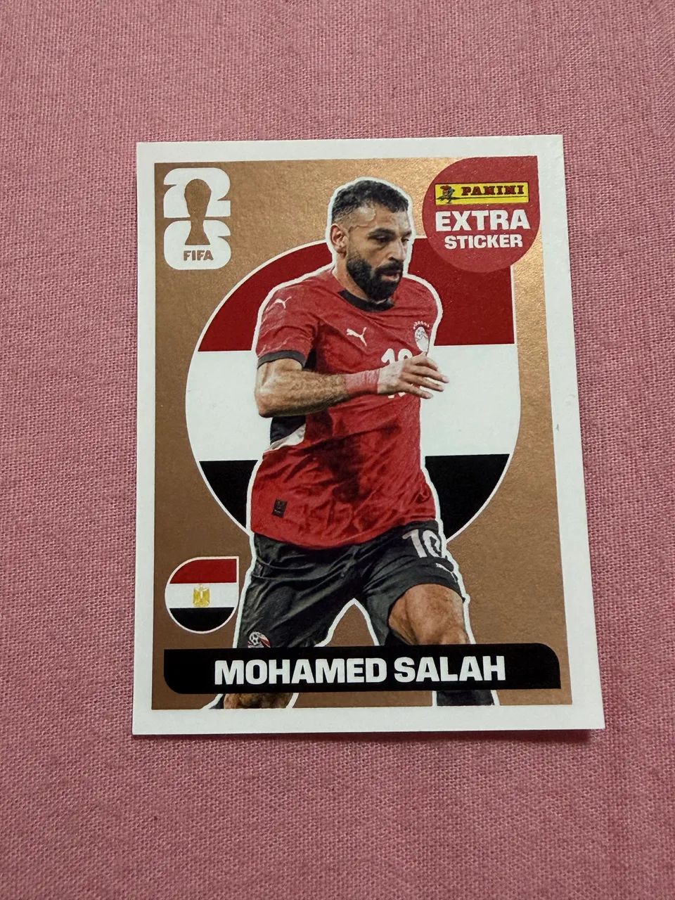 Figurinha mohamed  salah legend 