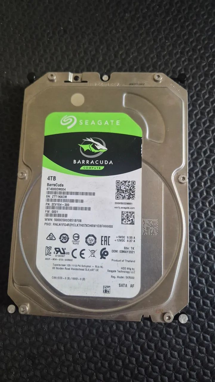 Hd 4tb para DVR - Armazenamento - Centro, Ananindeua 1478818443 | OLX