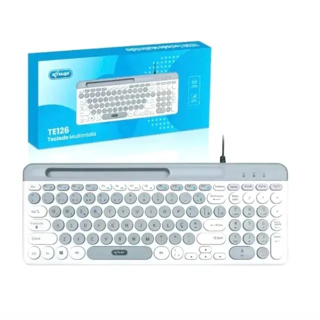 Lacrado Teclado Multimídia KNUP KP-TE126