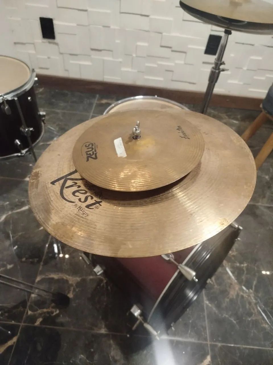 Bateria Acústica reduzida. - Foto 3