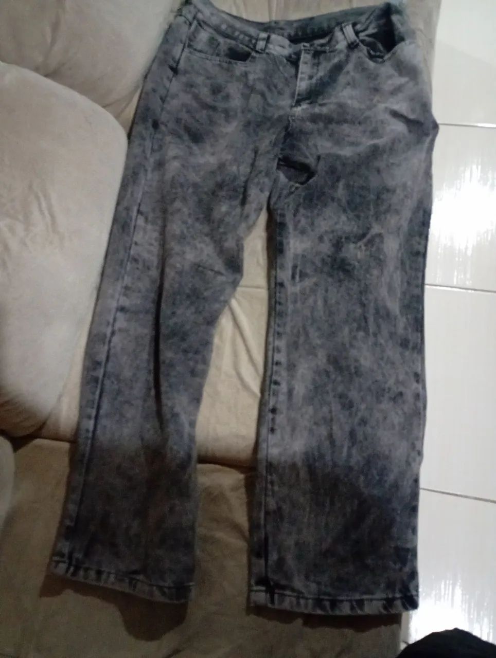 Calça baggy jeans 