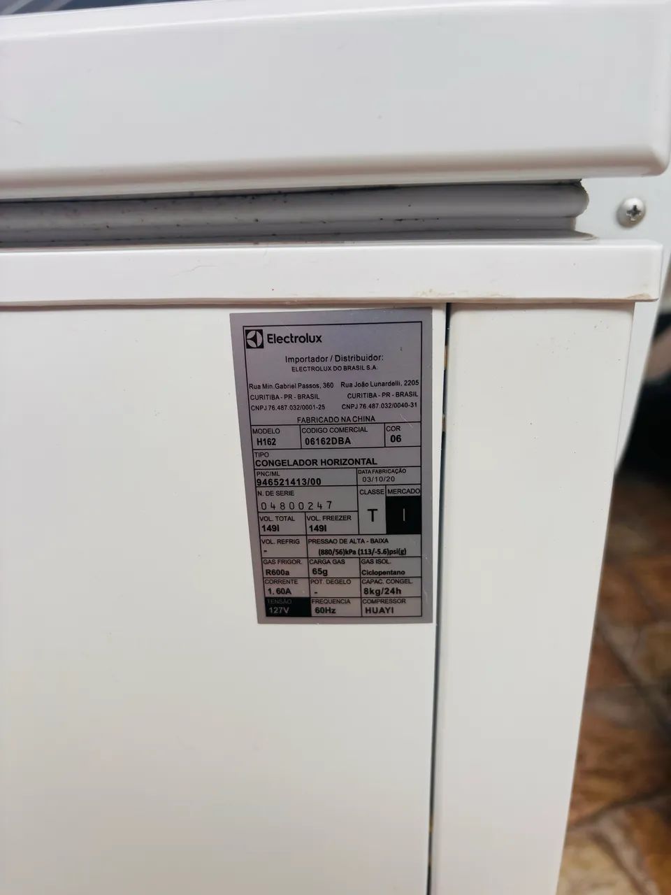 Freezer Horizontal Eletrolux 110v 149L - Foto 2