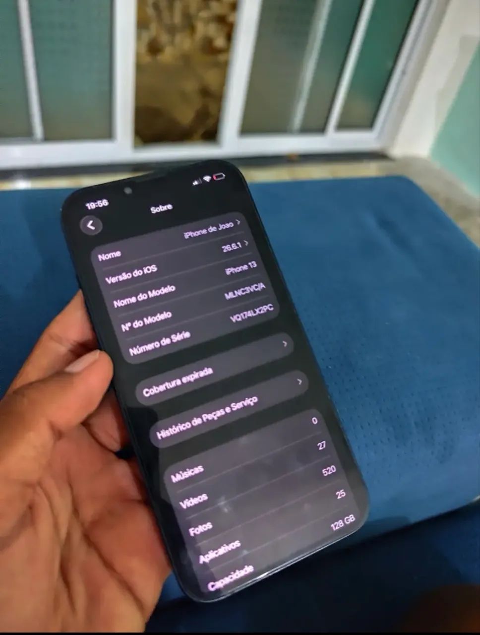 Iphone 13 c/ fundo trincado  - Foto 3