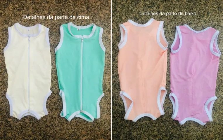 Roupa protetora pós-cirúrgica para cão e gato - fêmea, tamanho 5. (Valor unitário) - Foto 6