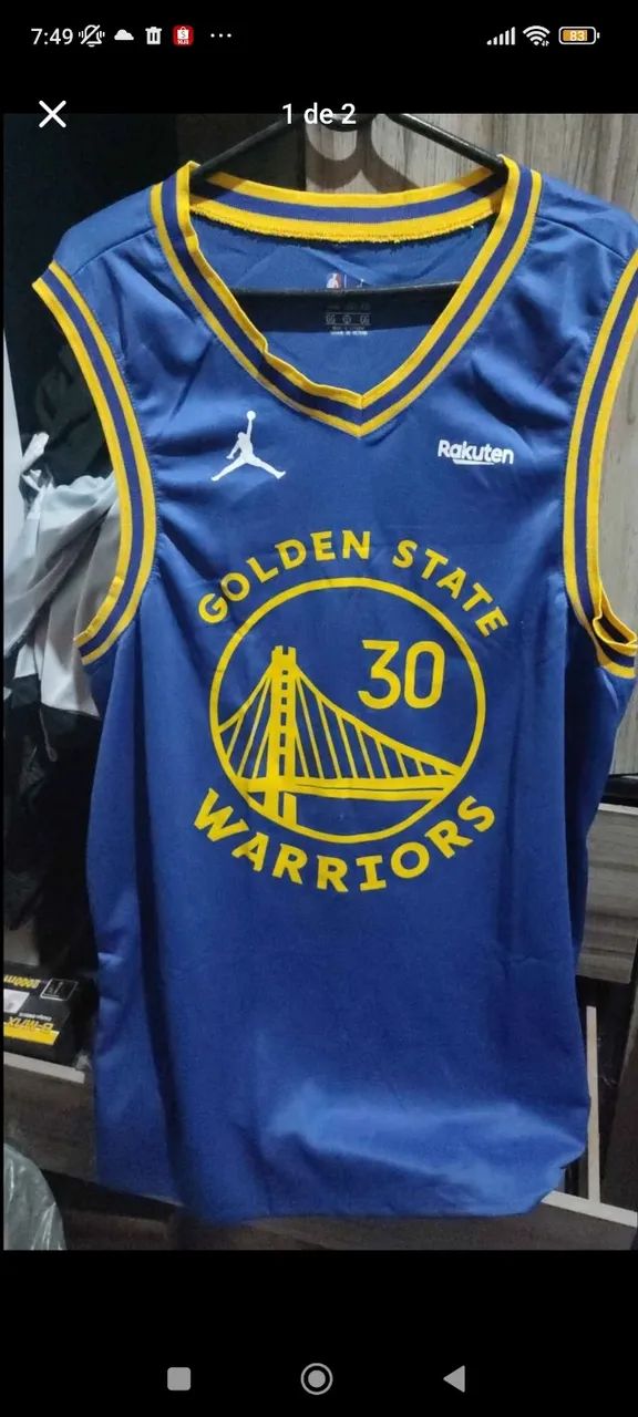 Camisa basquete regata Golden State e Brooklyn Nets  - Foto 2