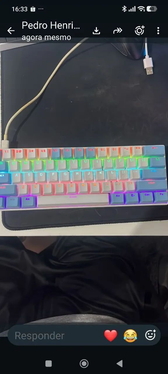Teclado mecânico 60%